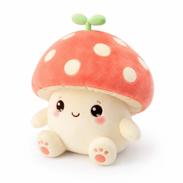 Mushroom Plush Toy, manufactured by Chloe Toys